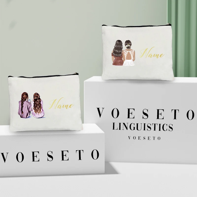 Women'S Best Bags For Travel - Borsa per il trucco personalizzata con