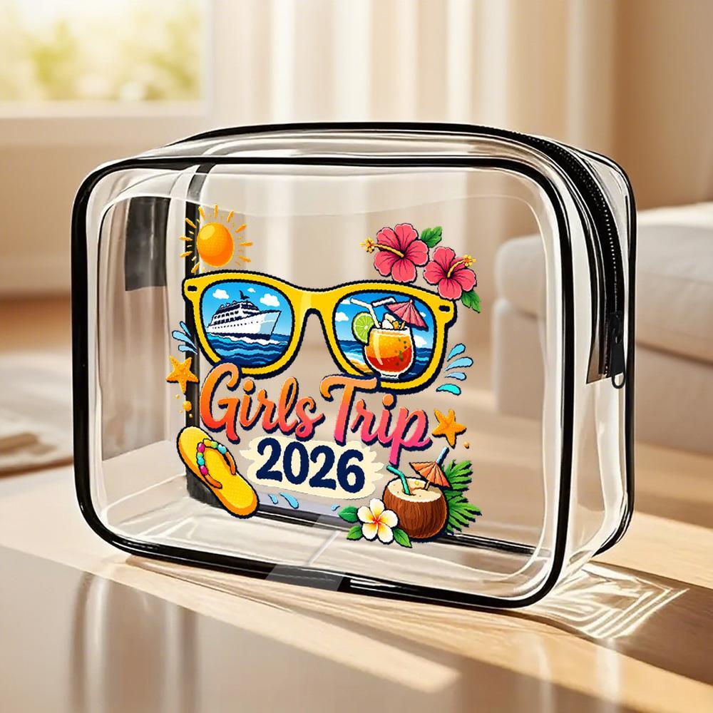 Women'S Best Bags For Travel - Borsa Cosmetica in PVC Trasparente per