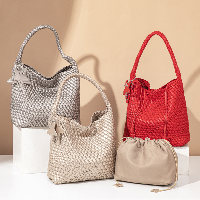 Women Bags Handmade - Nuova borsa a tracolla intrecciata in