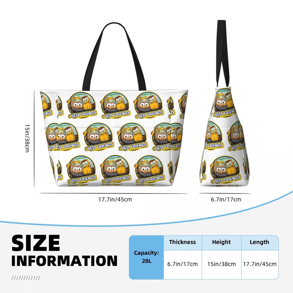 Borsa tote da spiaggia Stinky  - Women'S Best Bags For Travel recensione e prezzo