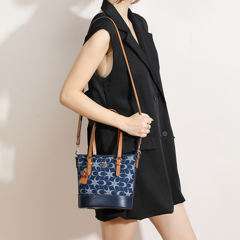 Borsa a secchiello in denim da - Women Handheld Bags recensione e prezzo