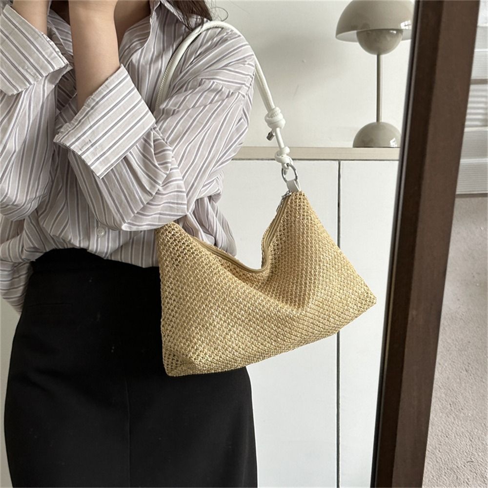 Borsa in Paglia Intrecciata di - Women Bags Handmade recensione e prezzo