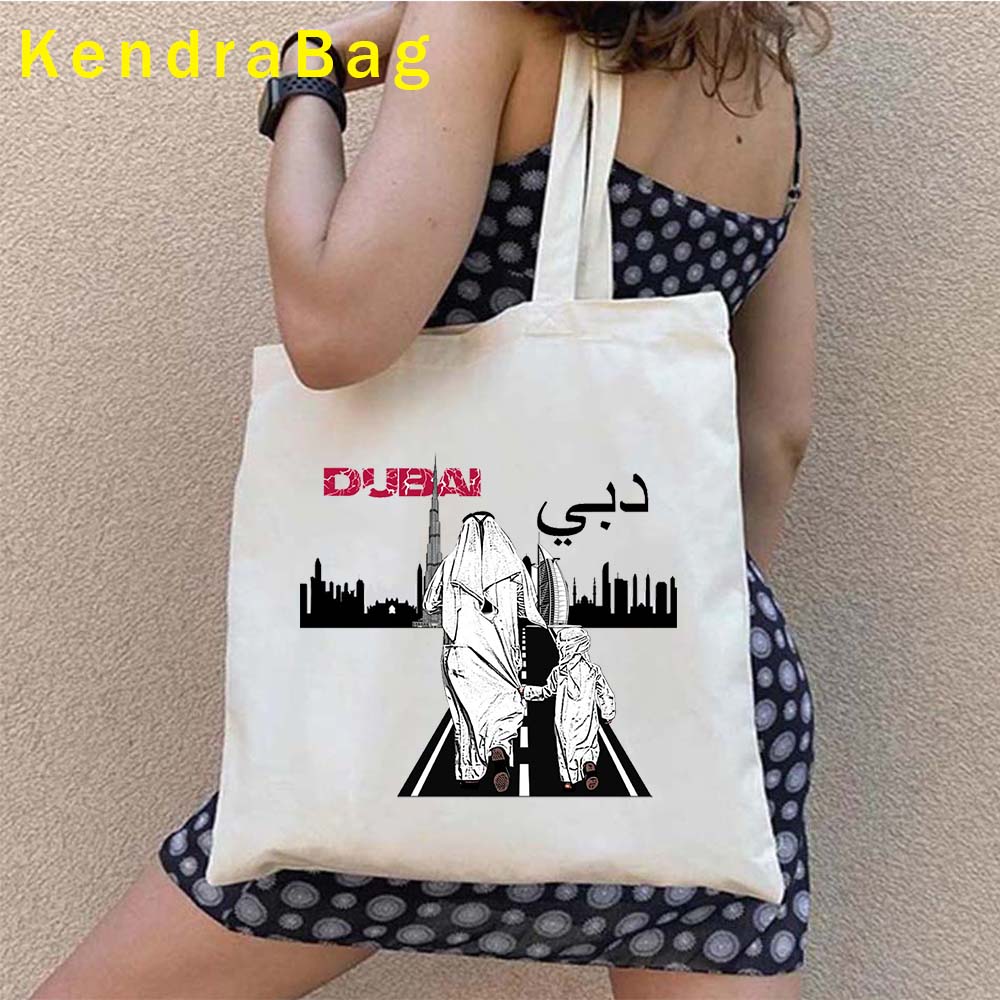 Borsa Tote con Stampa Emblema  - Women Bags Uae recensione e prezzo
