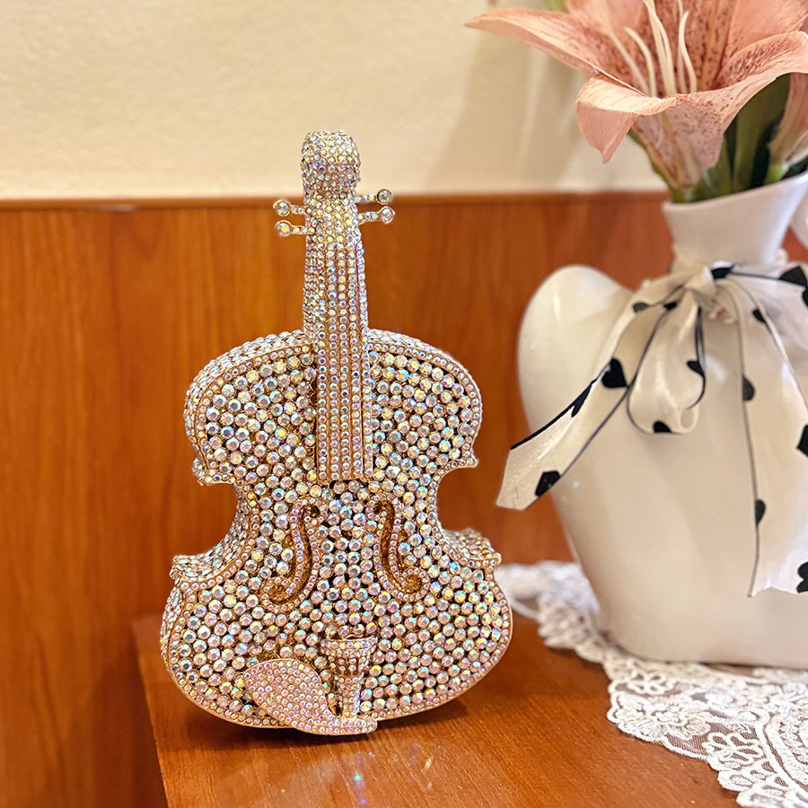 diamanti, borsa per violino di - Women Handheld Bags recensione e prezzo