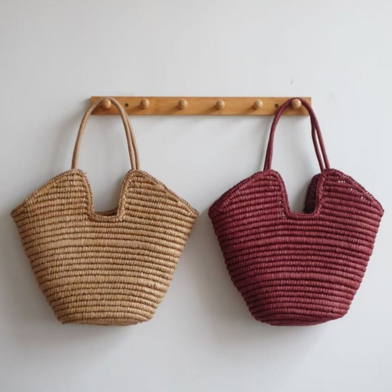 Borsa Tote in Paglia Intreccia - Women Bags Handmade recensione e prezzo