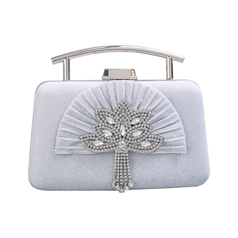 Borsa da sera elegante in meta - Women Handheld Bags recensione e prezzo