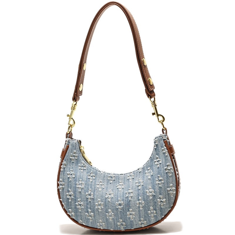 Borsa Hobo in Denim alla Moda  - Women'S Xl Bags recensione e prezzo