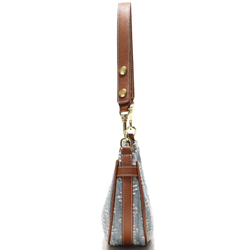 Borsa Hobo in Denim alla Moda  - Women'S Xl Bags recensione e prezzo