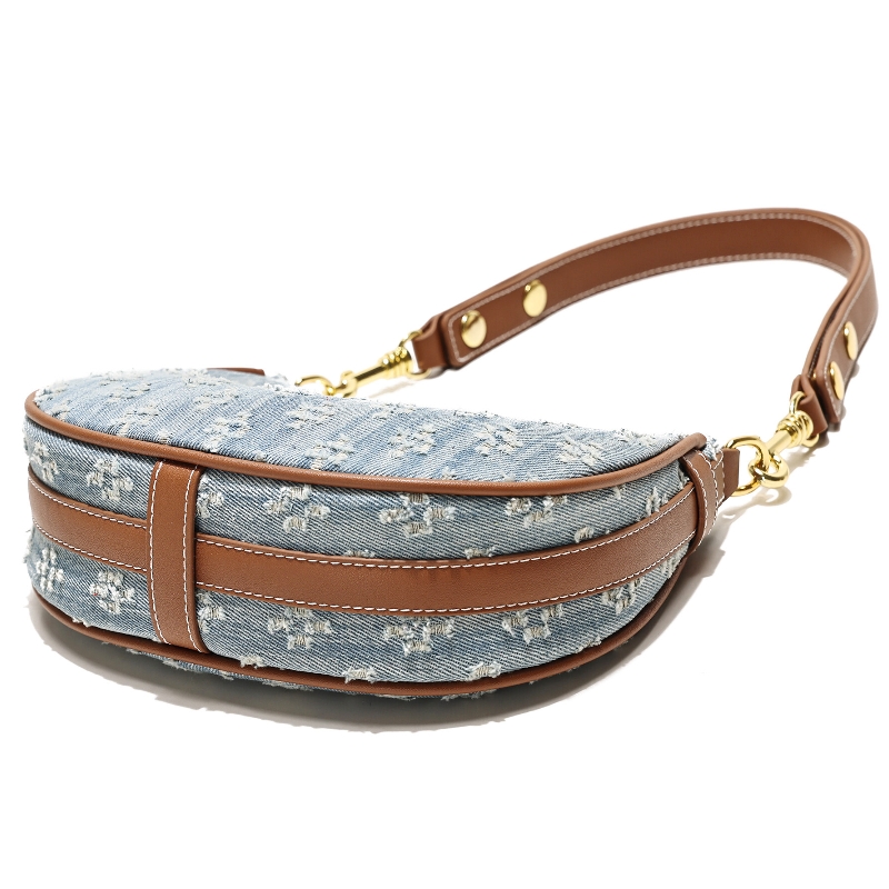 Borsa Hobo in Denim alla Moda  - Women'S Xl Bags recensione e prezzo