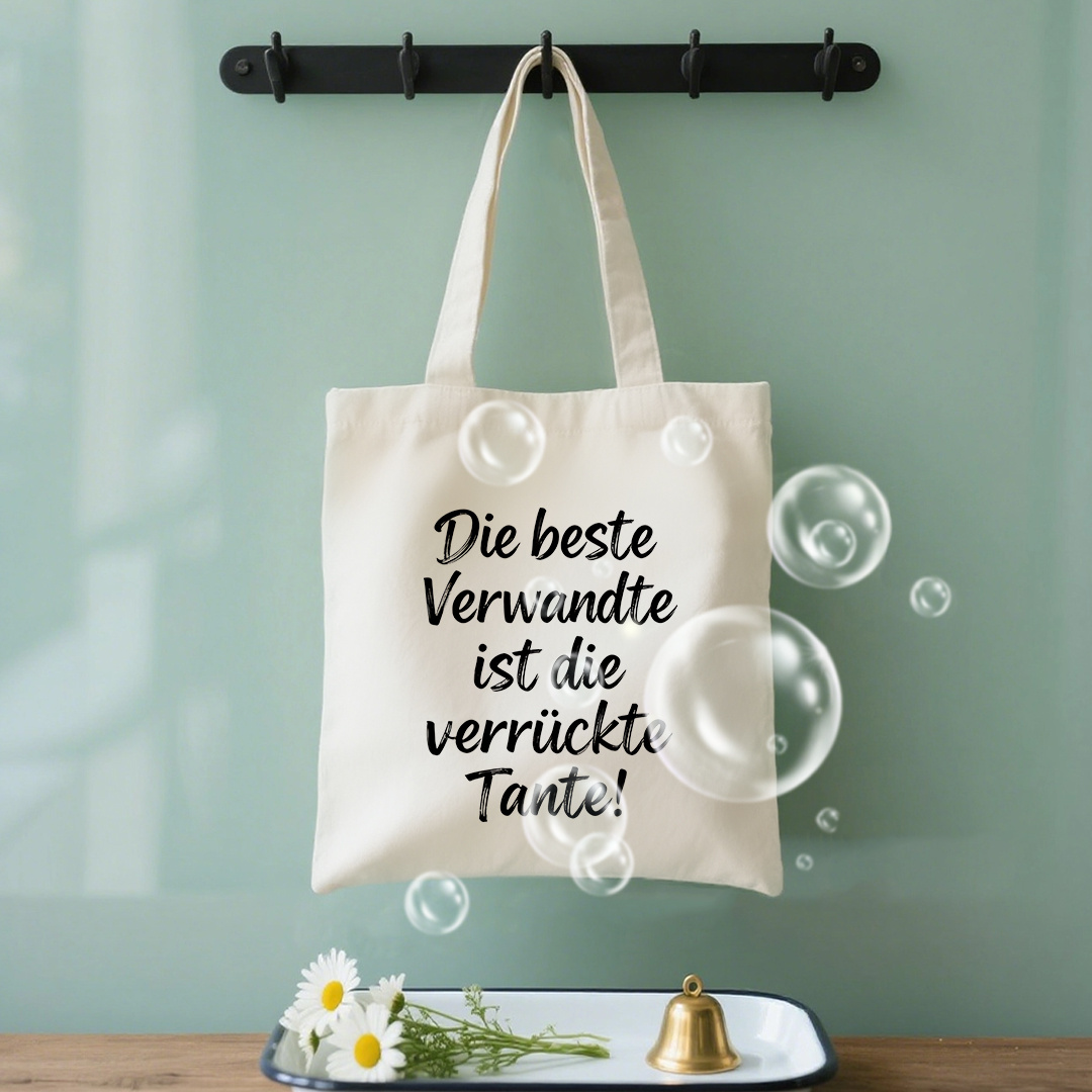 Borsa tote in tela con stampa  - Women'S Best Bags For Travel recensione e prezzo