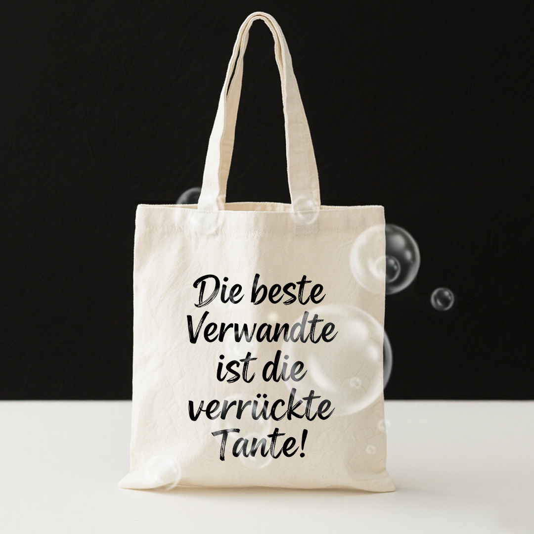 Borsa tote in tela con stampa  - Women'S Best Bags For Travel recensione e prezzo