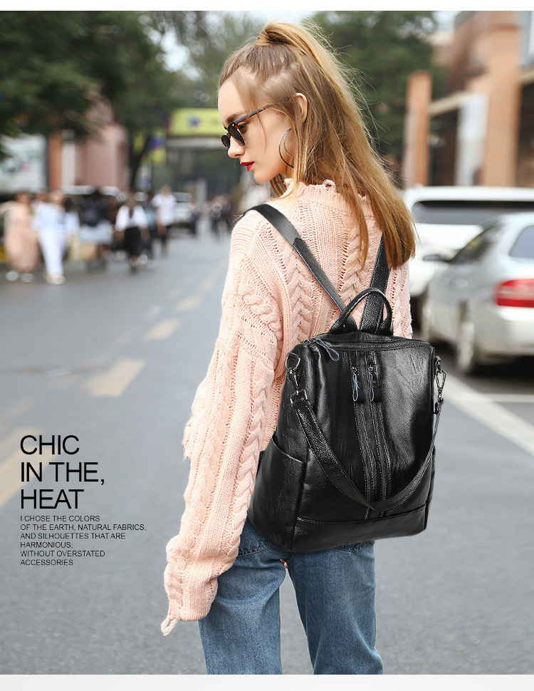Zaino da donna in morbida pell - Women'S Xl Bags recensione e prezzo