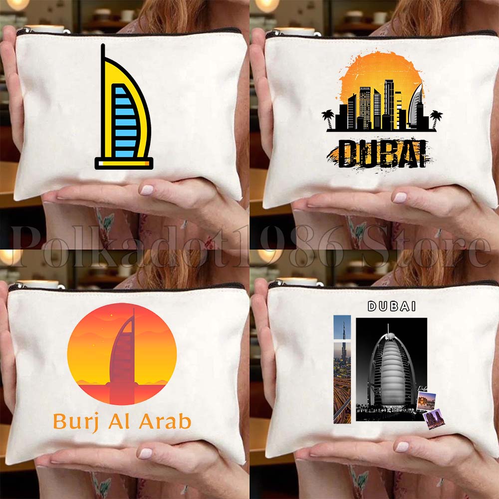 Borsa in tela Burj Khalifa con - Women Bags Uae recensione e prezzo