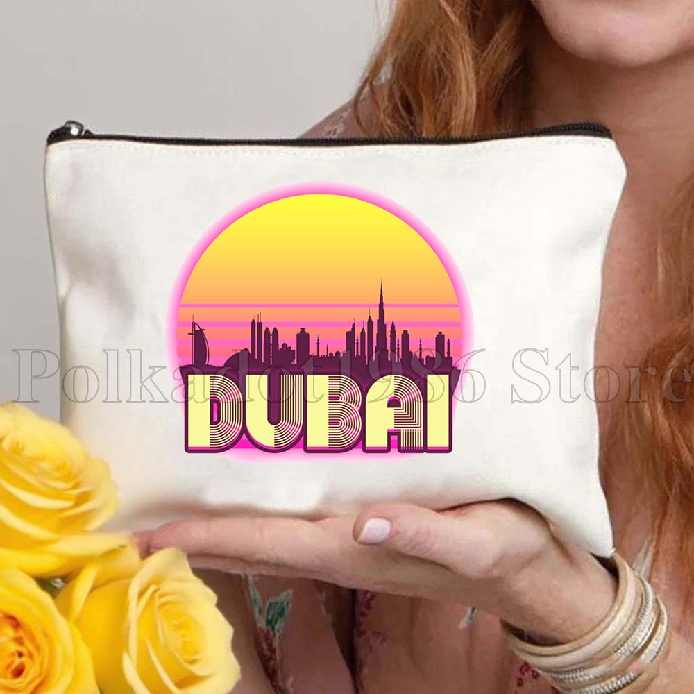 Borsa in tela Burj Khalifa con - Women Bags Uae recensione e prezzo