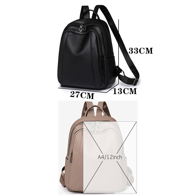 Zaino in pelle di alta qualità - Women'S Xl Bags recensione e prezzo