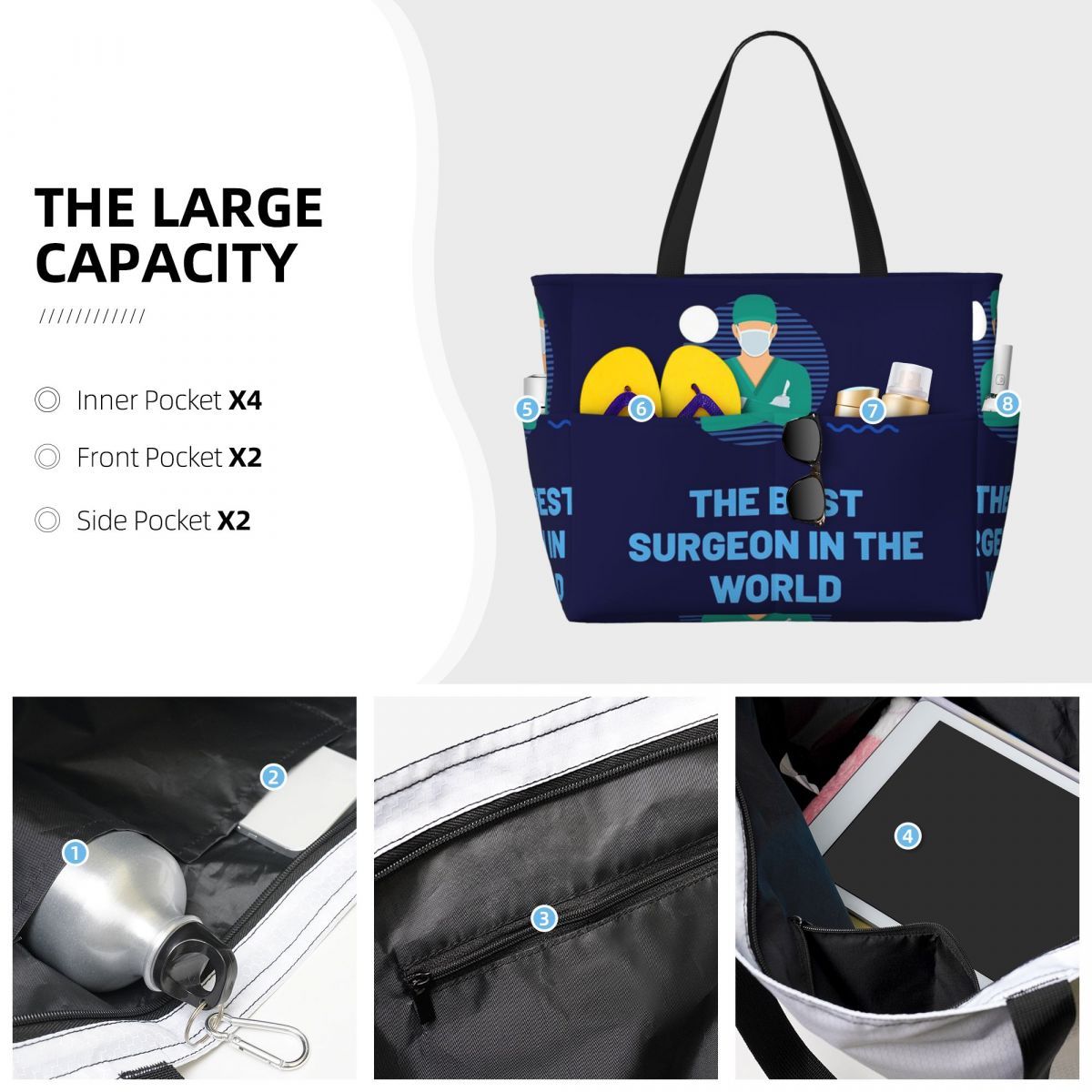 Borsa da spiaggia The Best Sur - Women'S Best Bags For Travel recensione e prezzo