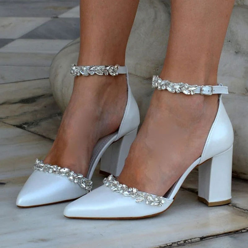 Tacco alto a punta Tacco spess - Women Bags And Shoes recensione e prezzo