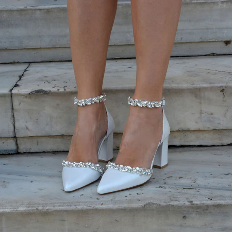Tacco alto a punta Tacco spess - Women Bags And Shoes recensione e prezzo