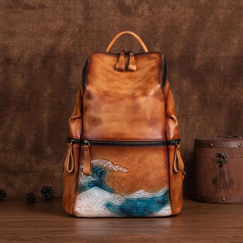 Zaino da donna in vera pelle m - Women Bags Handmade recensione e prezzo