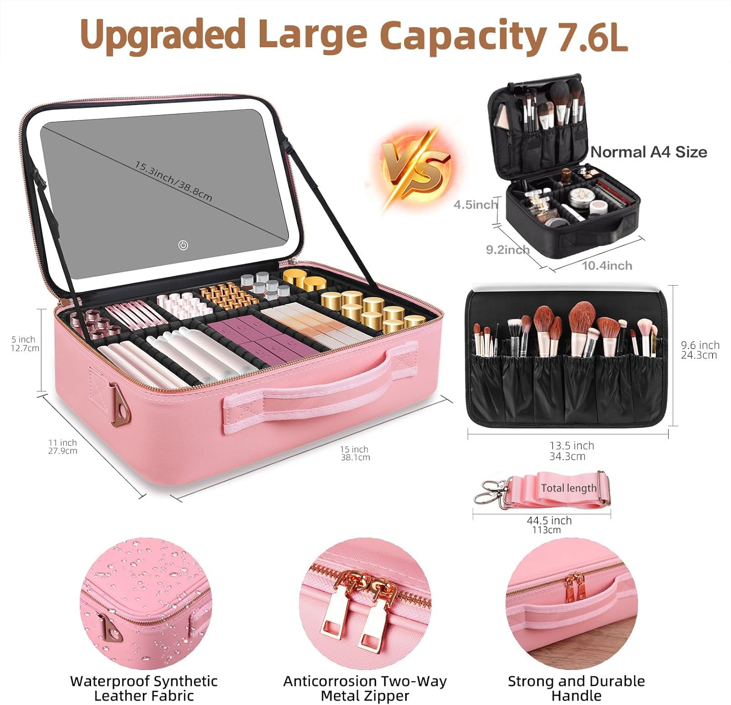 Borsa per il Trucco di Grande  - Women'S Xl Bags recensione e prezzo