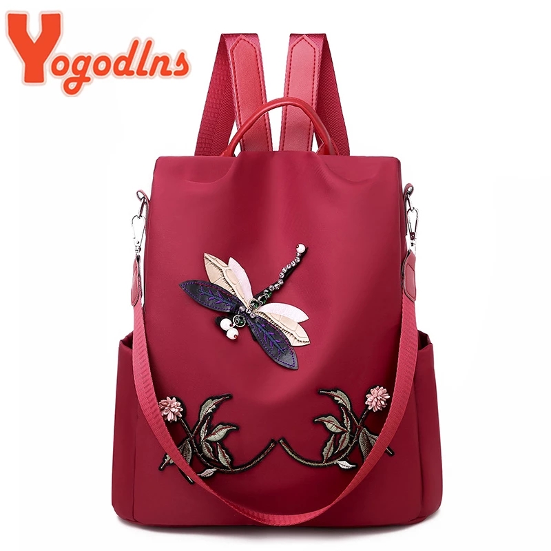 Yogodlns Zaino ricamato alla m - Women'S Xl Bags recensione e prezzo