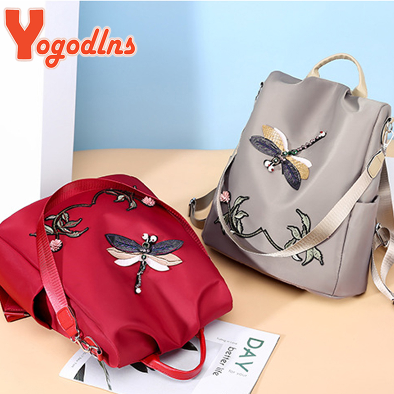 Yogodlns Zaino ricamato alla m - Women'S Xl Bags recensione e prezzo